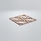 Ekena Millwork Medium Fleetwood Decorative Fretwork Wood Wall Panels, Alder, 15 3/8"W x 15 3/8"H x 3/8"T WALW16X16X0375FLTAL - alternate 2